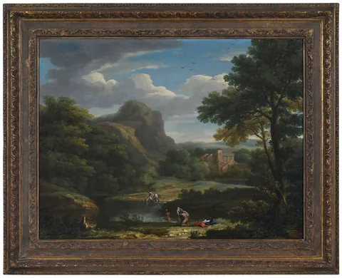 George Lambert, Mountainous Landscape, 1722, "G Lambert pinx./1722," oil on canvas