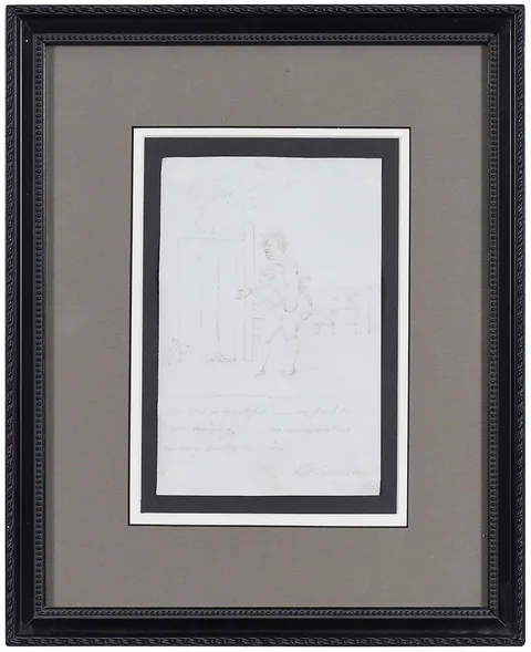 Illustration for a Comic Play or Novel by Edward Francis Burney, pencil, sold Sep 2024