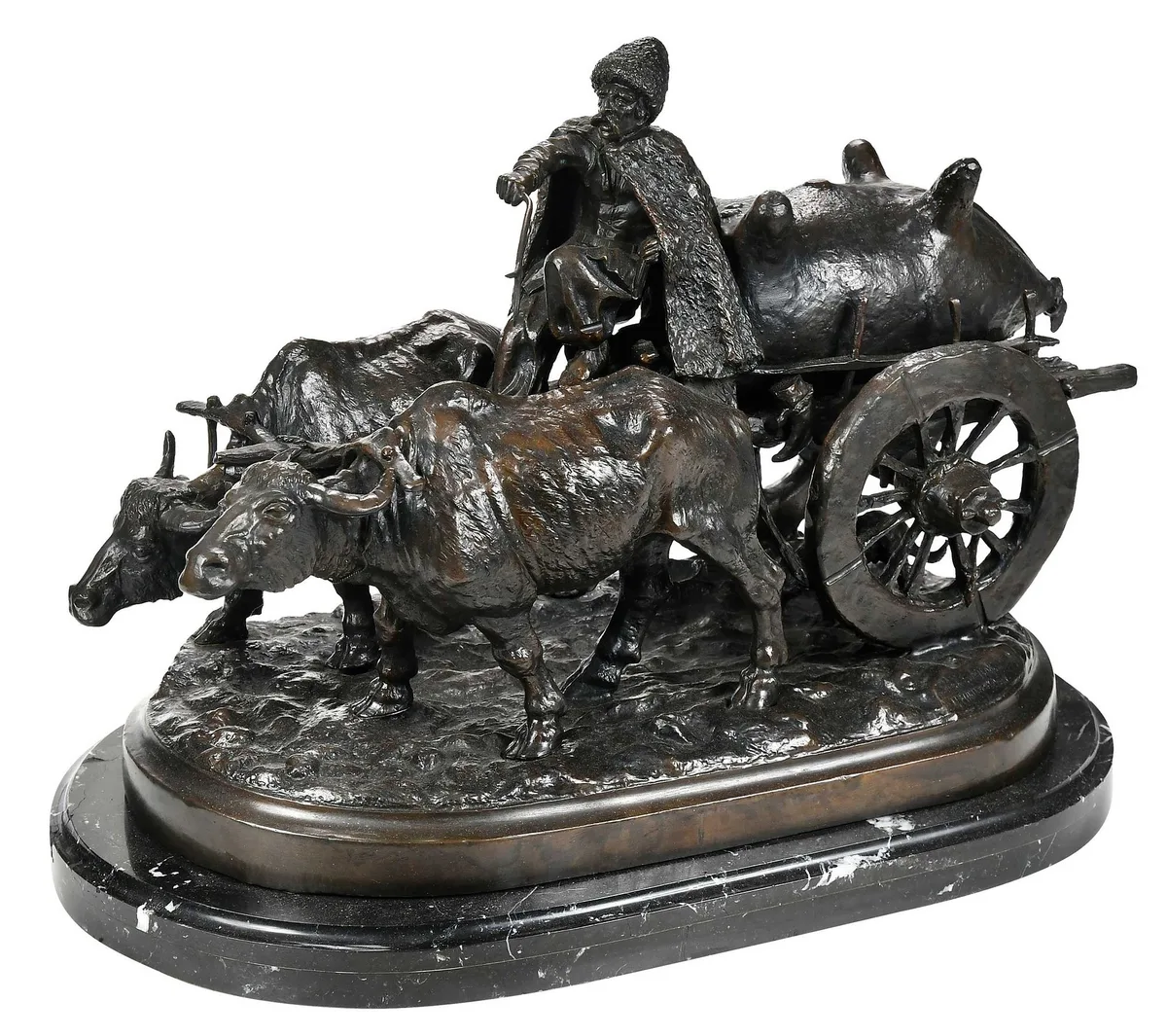 Sculpture by Feliks Khodorovich, patinated bronze, sold Jun 2024