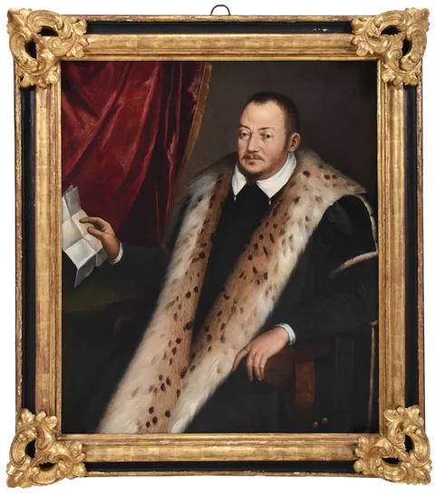 Scipione Pulzone, Portrait of Francesco I de' Medici, Grand Duke of Tuscany, a version after the one held by the Uffizi Gallery, Florence, Italy, oil on canvas