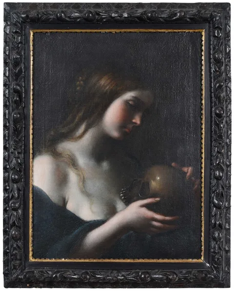 Penitent Magdalene by Francesco Furini, oil on linen, sold Mar 2024