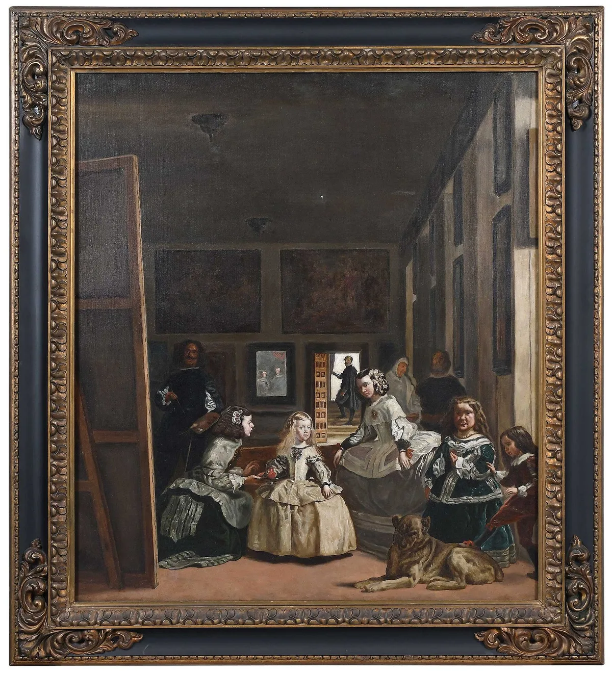 Las Meninas by Diego Velázquez, oil on canvas, sold Mar 2024