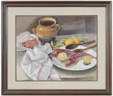 Seafood Still Life, Brunk Auctions 2021