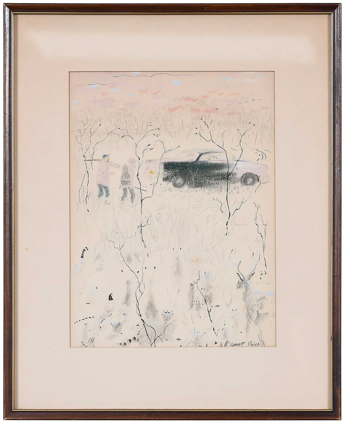 Garrett Price, Preliminary illustration for the November 15, pencil
