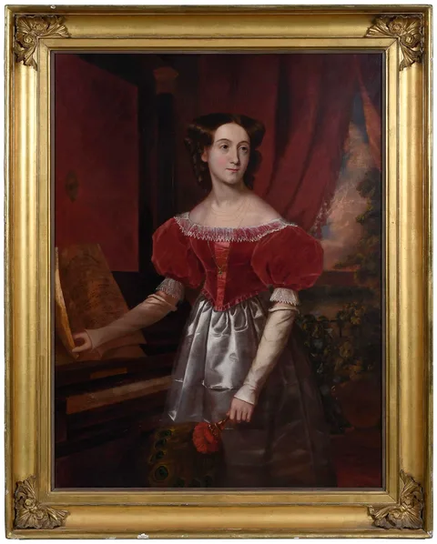 Henry Cheever Pratt, Portrait of Elizabeth Trull, 1831, oil on canvas