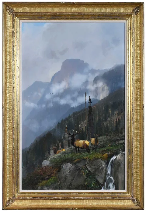 Michael Coleman, After the Shower, oil on Masonite
