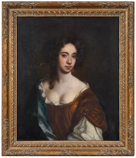 Sir Godfrey Kneller, Portrait of a Young Woman, oil on canvas