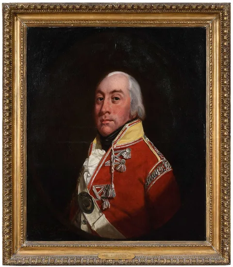 Thomas Beach, Officer of The Yeomanry Cavalry, 1796, oil on canvas