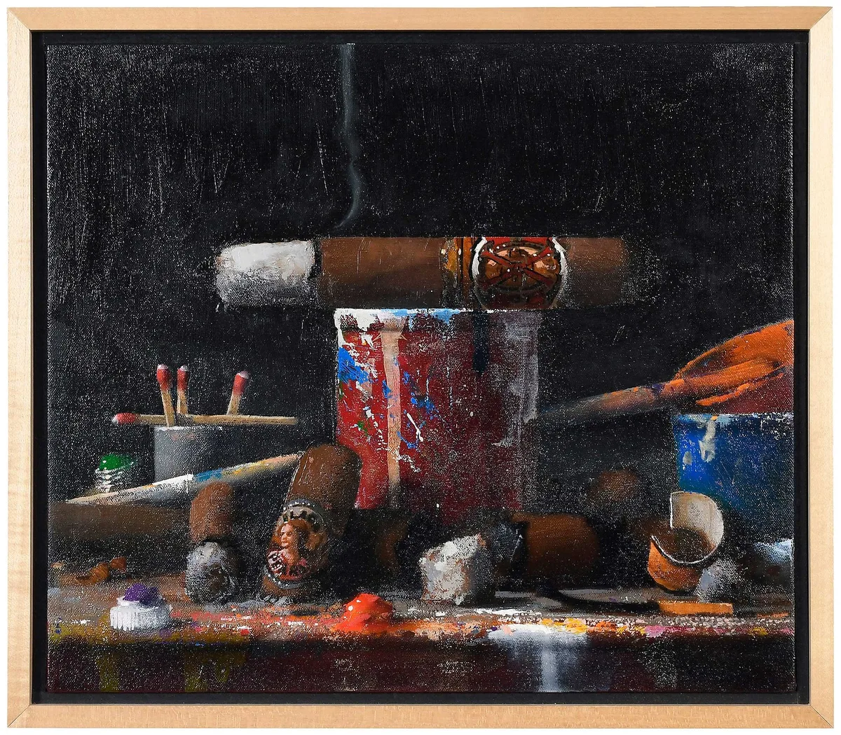 David Dornan, Black Pearl, 2008, oil on canvas