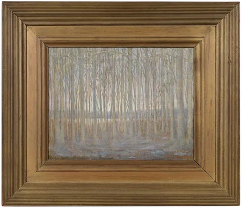 Robert Cairns Dobson, The Forest and the Trees, oil on canvas