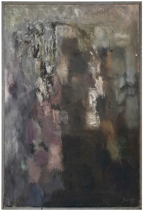 Joseph Meert, Reluctant Spring, oil on canvas