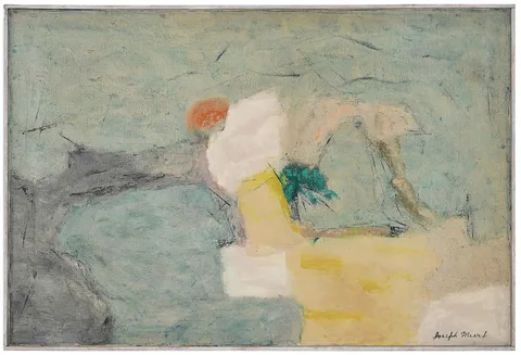 Joseph Meert, Abstract Landscape, oil on canvas