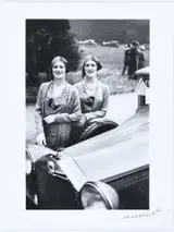 Jacques Henri Lartigue, \r\n\r\nFamous Rowe Twins of Casino de Paris