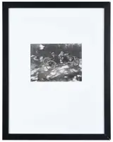 Jacques Henri Lartigue, Zissou conduisant son "Bob a 4 roues" avec Oleo et Louis comme pass agers trop charge le Bob ve entrer dans un arbre