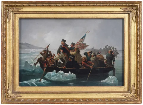 Emanuel Leutze, Washington Crossing the Delaware, oil on canvas