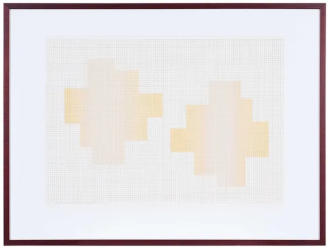 Alistair Grant, Ghost II, 1971, screenprint