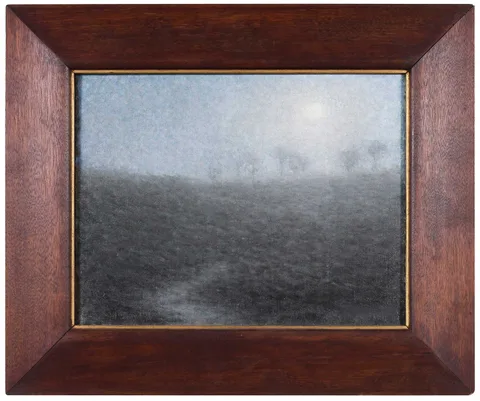 Dennis Miller Bunker, Moonrise, 1882, oil on canvas