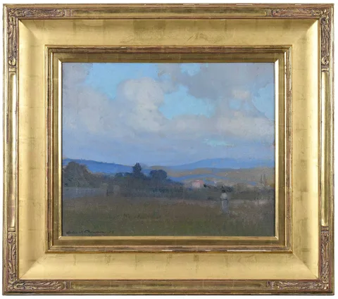 Leslie Prince Thompson, Summer Landscape, 1906, oil on canvas