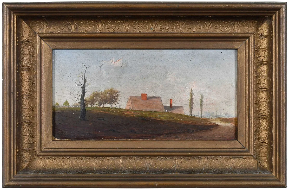E.V. Hardon, July Morning, oil on board
