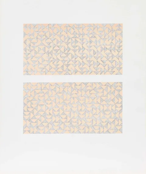 Anni Albers, Fox I, photo offset print on paper