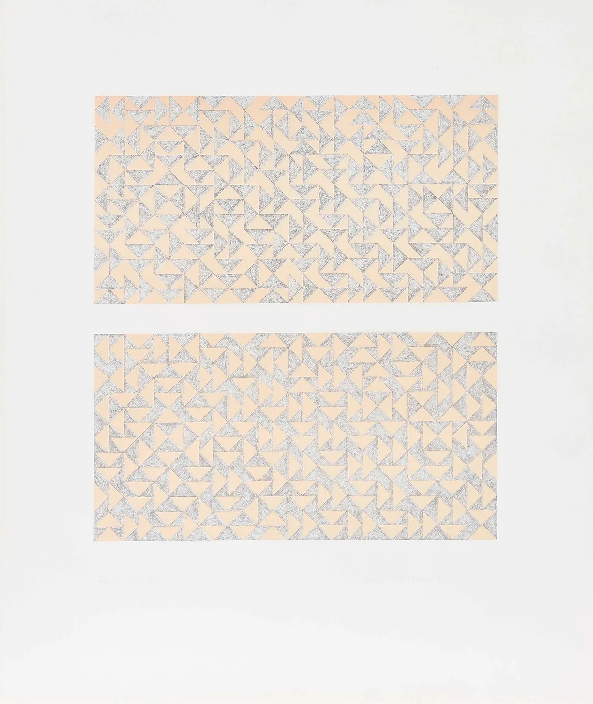 Anni Albers, Fox I, photo offset print on paper