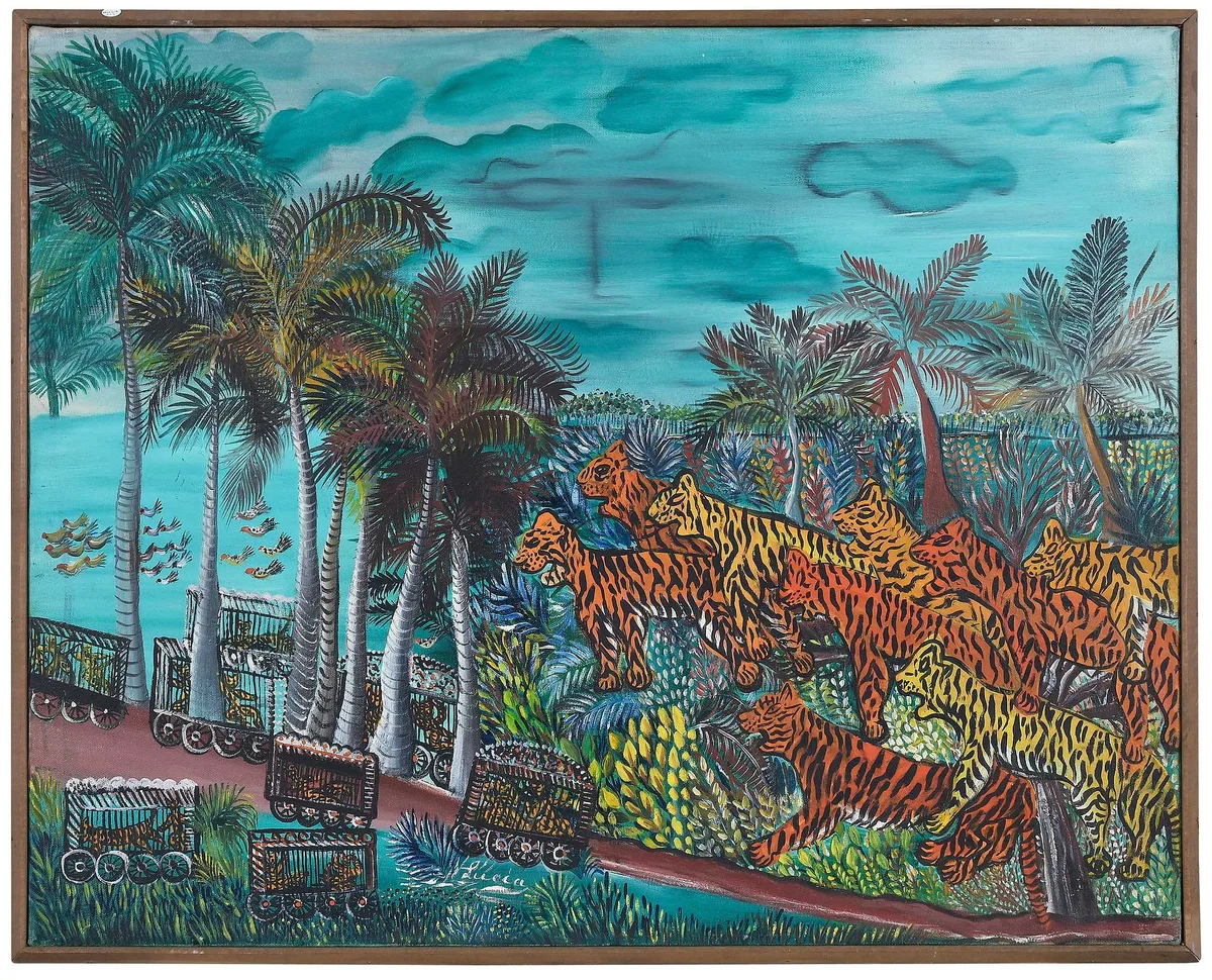 Lucia Wilcox, Calling for Freedom, 1946, oil on canvas