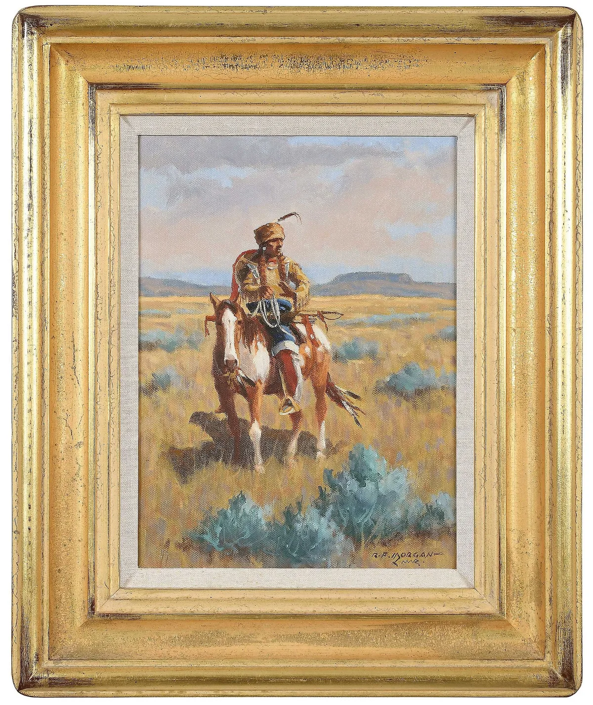 Robert F. Morgan, The Quiet Prairie, 2003, oil on canvas
