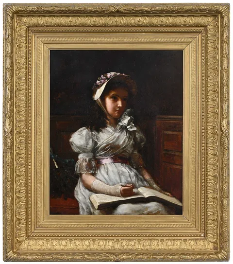 Percival De Luce, Sunday Best, oil on canvas