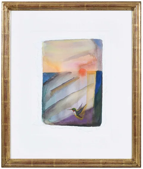 Page Allen, Illumination 20: Pacific Tide, 1996, watercolor