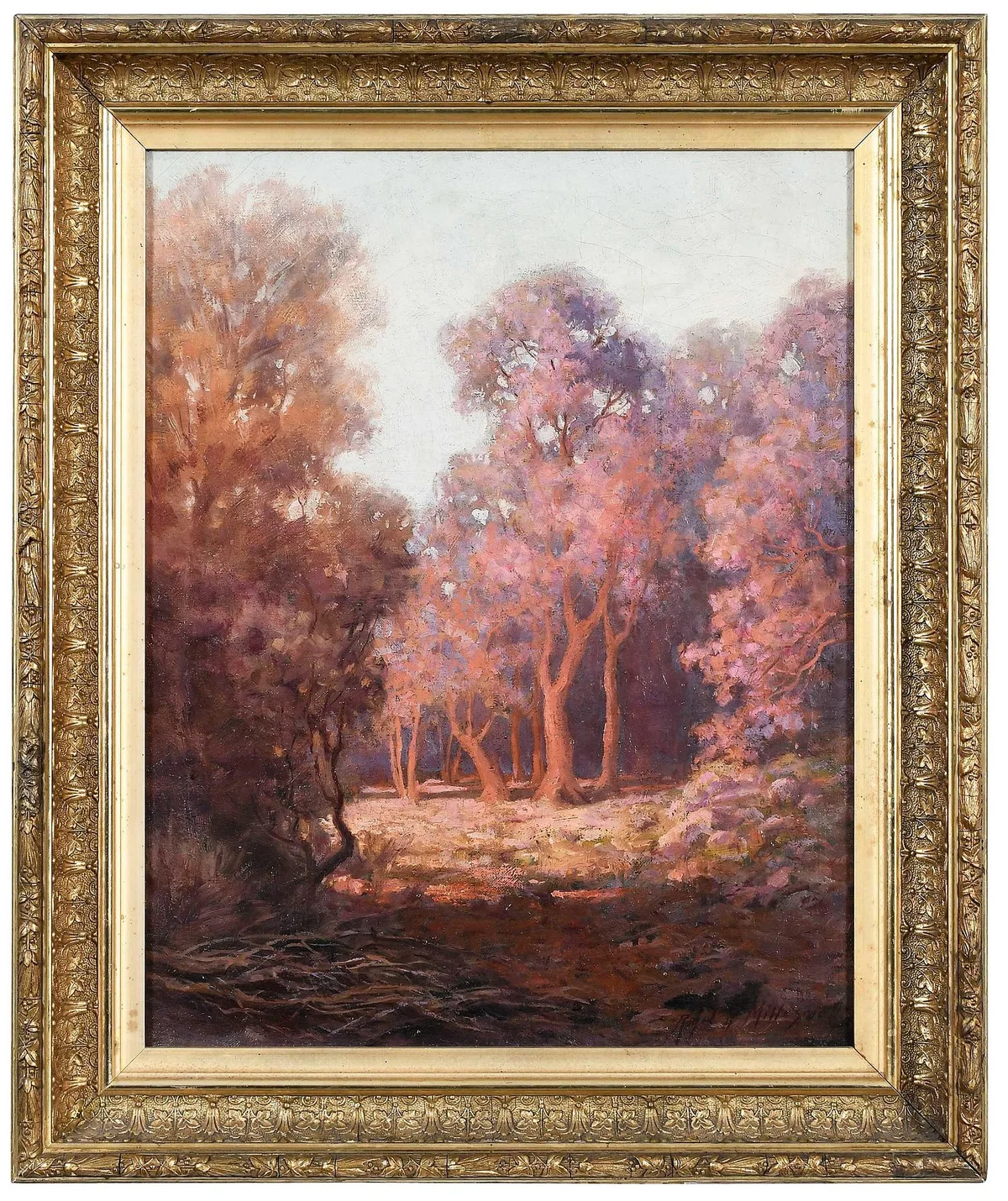 Royal H. Milleson, Evening Glow, oil on canvas