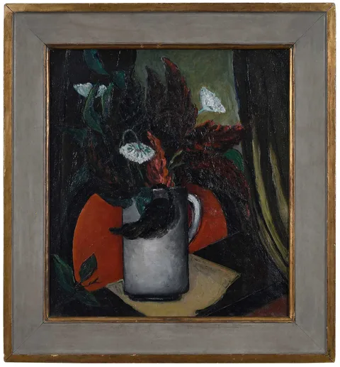 Nell Choate Jones, Flowers in a Vase, oil on canvas