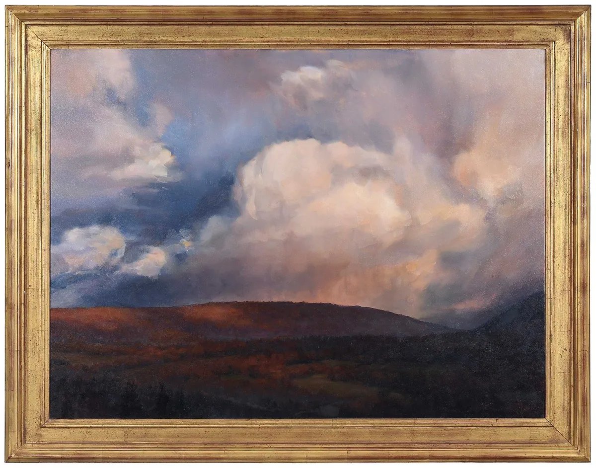 Chas Fagan, Autumn Landscape with Clouds, 1999, oil on canvas