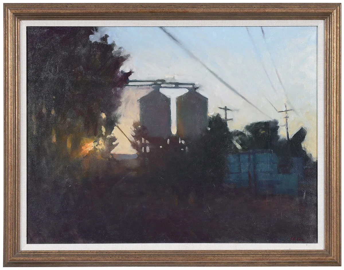 Frank Hobbs, Wakefield, VA - Early Morning, oil on canvas