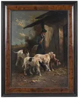 Henry Schouten, Four Setters and a Hunter