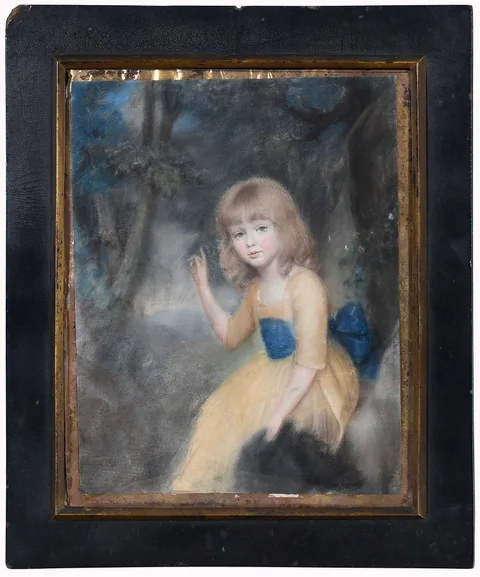 James Sharples, Sr., circa 1786-1788, pastel on laid paper