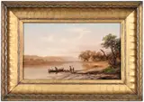 Xanthus Russell Smith, View on The Schuylkill Near Lafayette