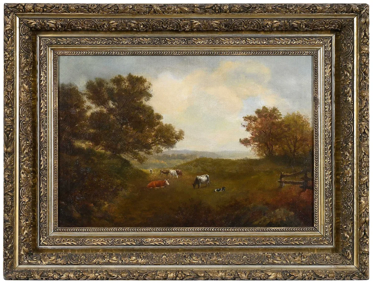 Lyell Carr, Tallapoosa (Alabama) Landscape, oil on canvas