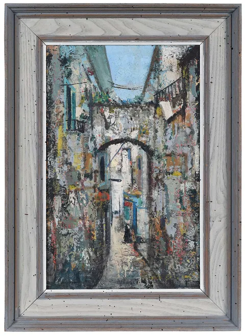 Philip Moose, Capri, oil on board