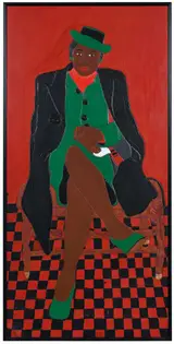 Winfred Rembert, Patsy's Mother (Red and Green)