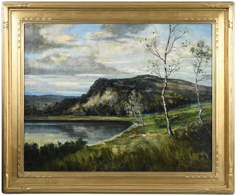 Walter Koeniger, Summer Landscape, 1914, oil on canvas