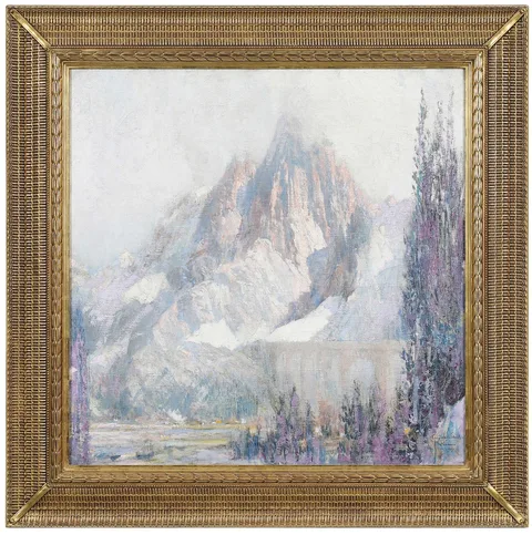 George Wharton Edwards, Chamonix, 1927, oil on canvas