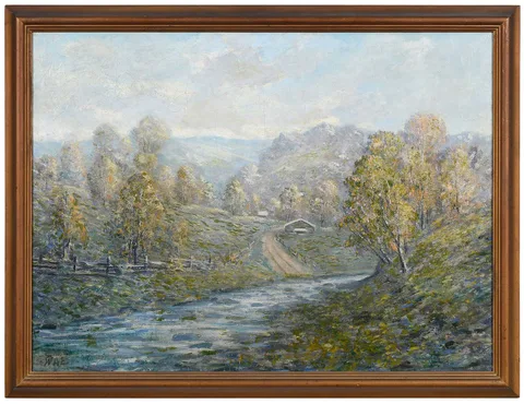 William Arnold Eyden, Jr., oil on canvas
