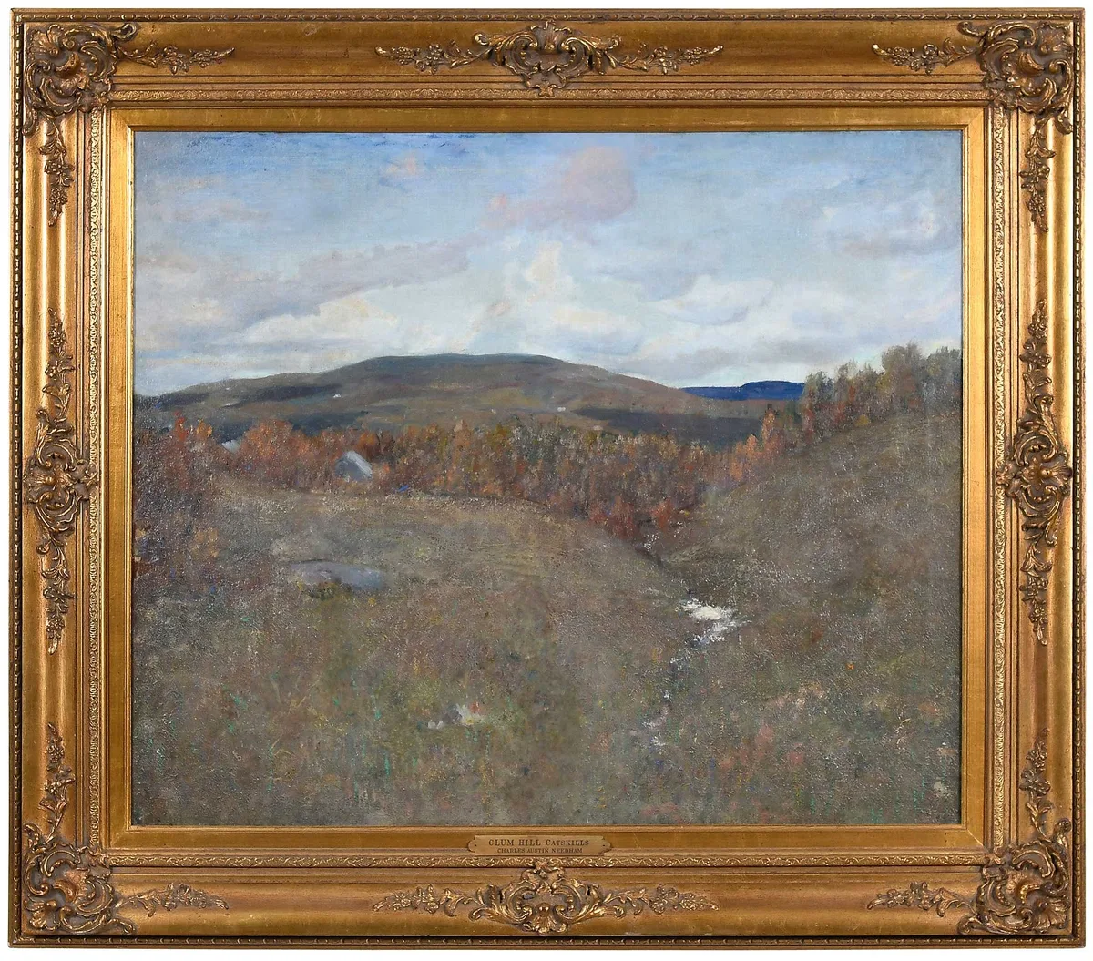 Charles Austin Needham, Clum HIll, Catskills, oil on canvas