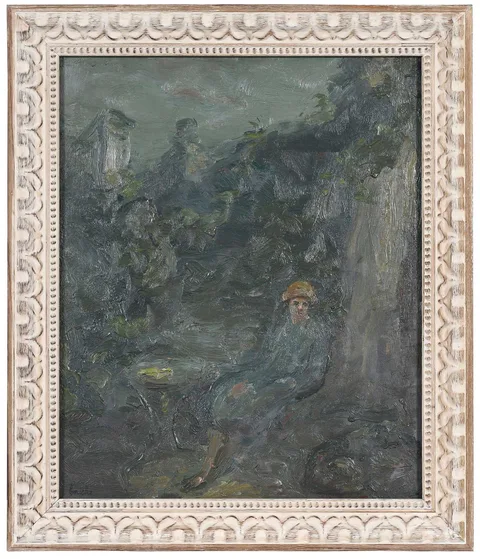 Georges Bouche, Charmy dans le jardin, 1920-1930, oil on canvas