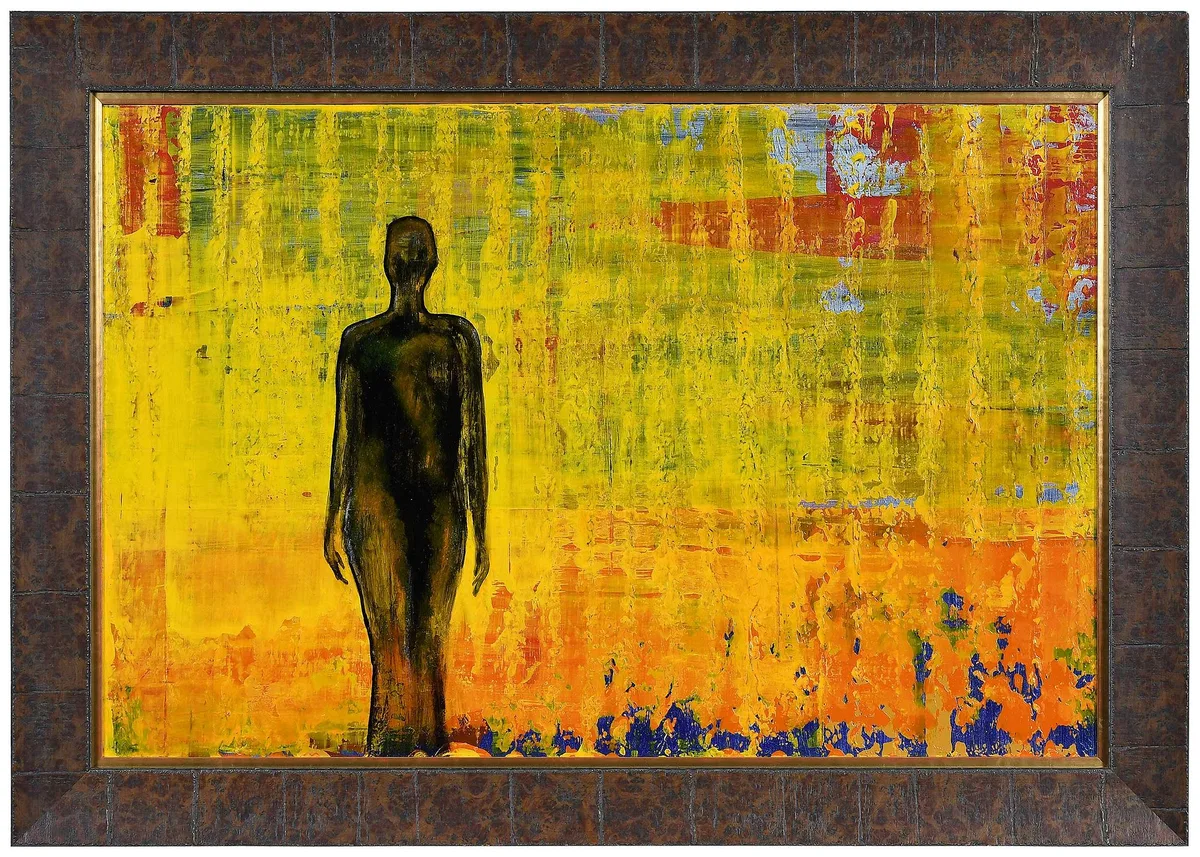 Philip DeAangelo, Waking Eve, oil on board