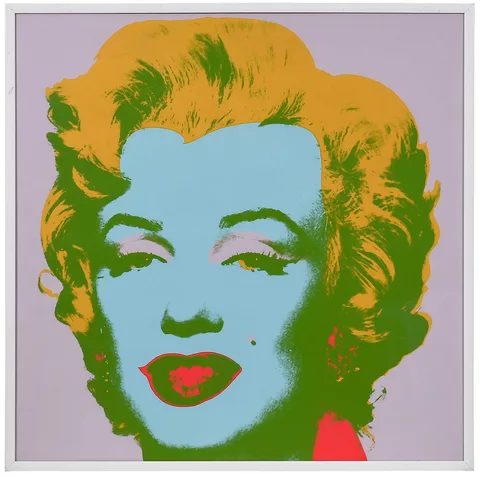 Marilyn Monroe (Feldman & Schellmann II.28) by Andy Warhol, 1967, screenprint in colors, sold May 2023