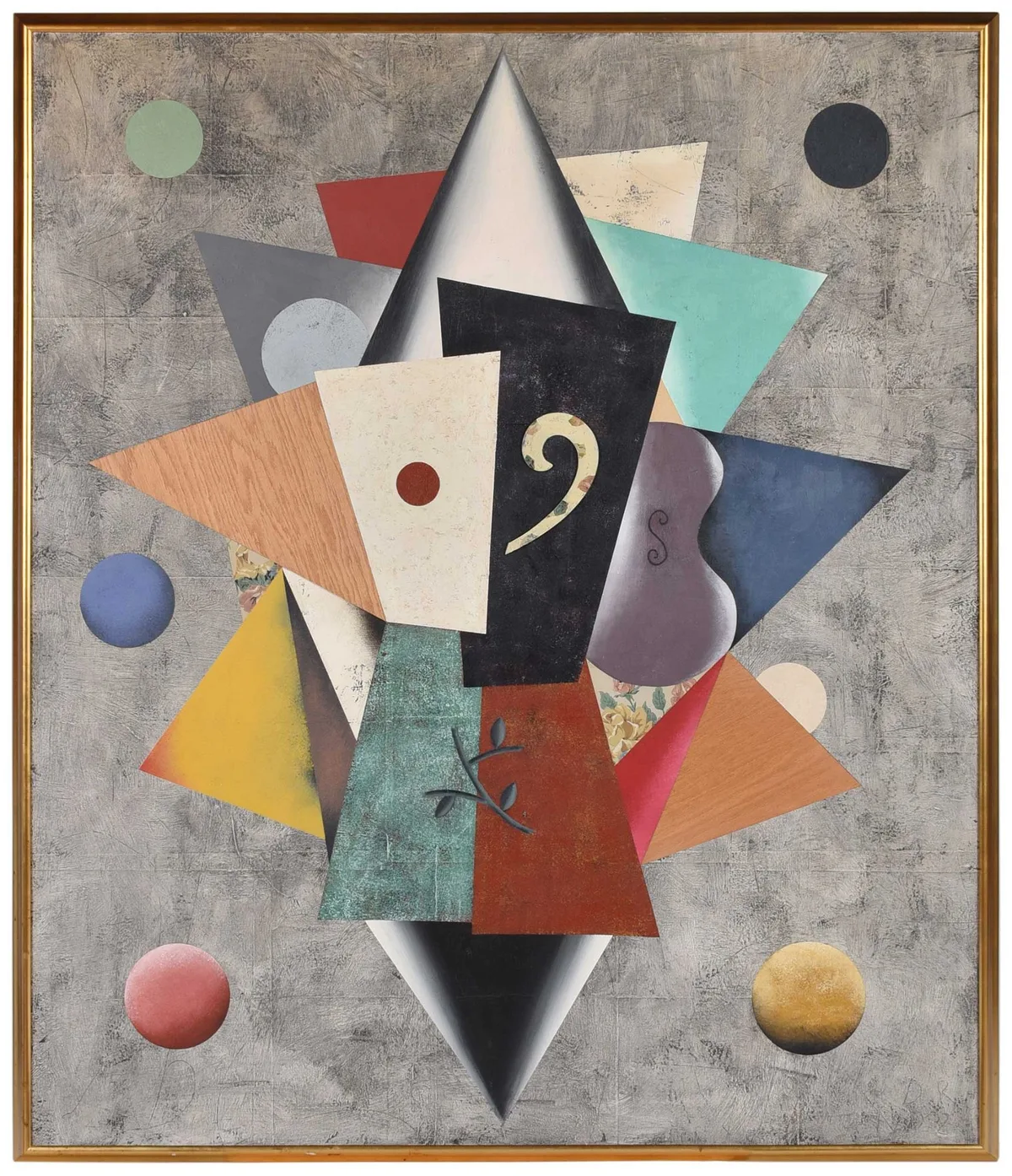 Dan Rizzie, House of Light (Casa De Luce), 1992, mixed media collage