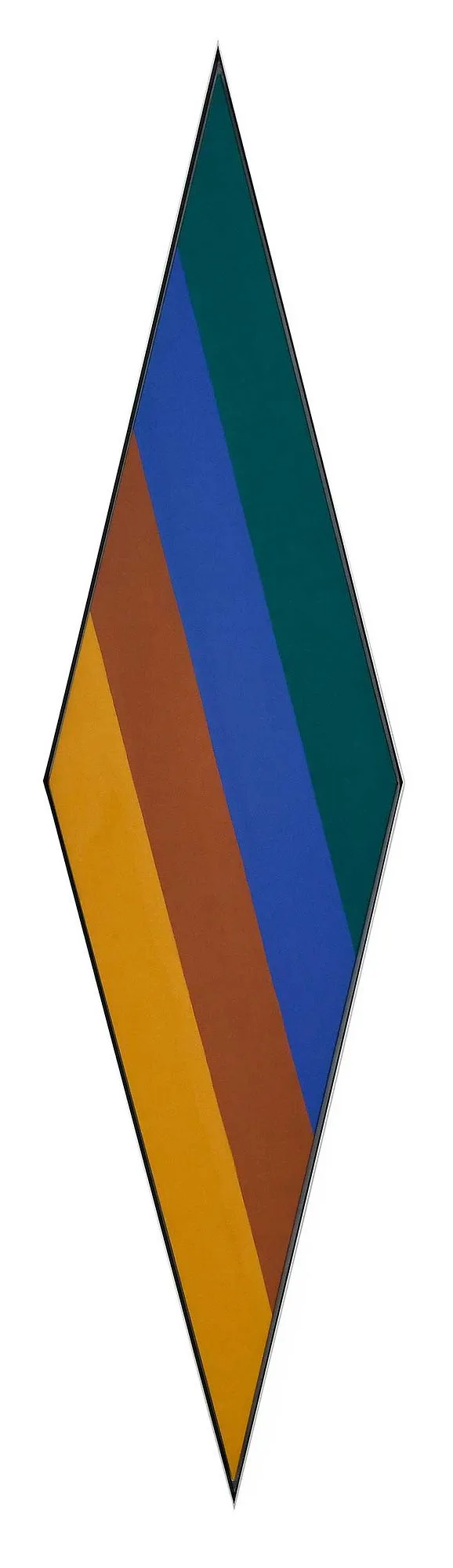 Greenbrier by Kenneth Noland, 1966, acrylic on canvas, sold May 2023