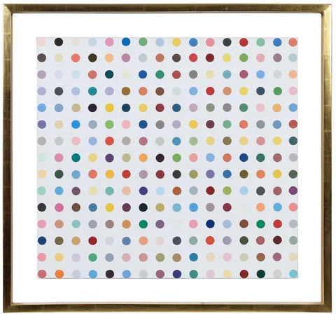 Damien Hirst, Adrenalin, 1992, gloss household paint on canvas