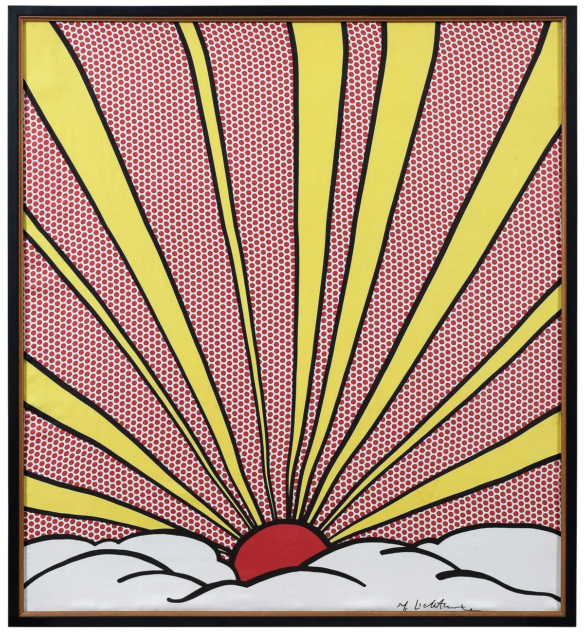Roy Lichtenstein, Panel, 1965, screenprint
